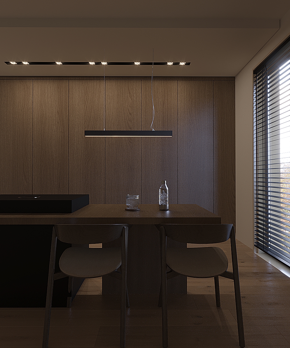 Minimal Wooden Kitchen